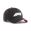 2025 Formula 1 Puma Men's Logo Black Baseball Cap