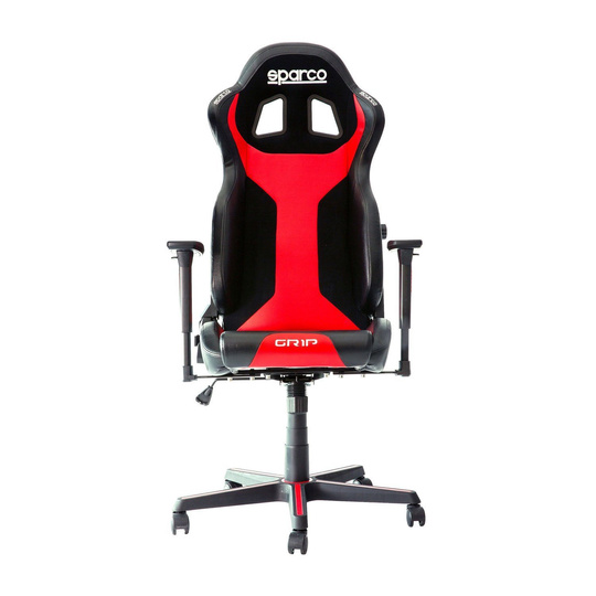 Silla de despacho Sparco GRIP SKY negro-rojo