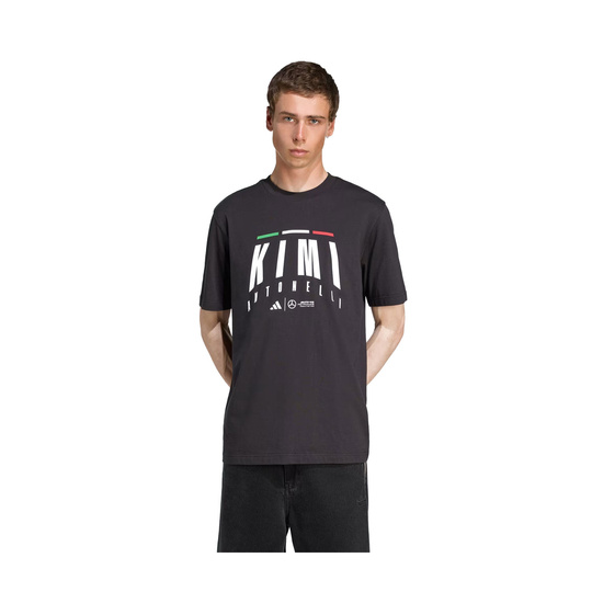 2025 Mercedes AMG Petronas F1 Mens Antonelli T-shirt black