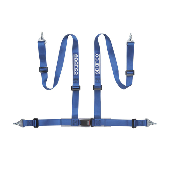 Harnais 4 points Sparco Club H-4M bleu