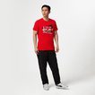  Ferrari Italy F1 Mens Sainz Driver T-shirt Red