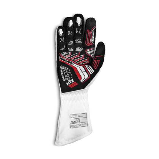 Guantes Sparco Arrow+ blancos/negros (FIA)