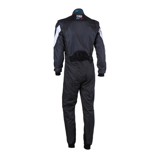 Combinaison karting OMP KS-3X noire (FIA)