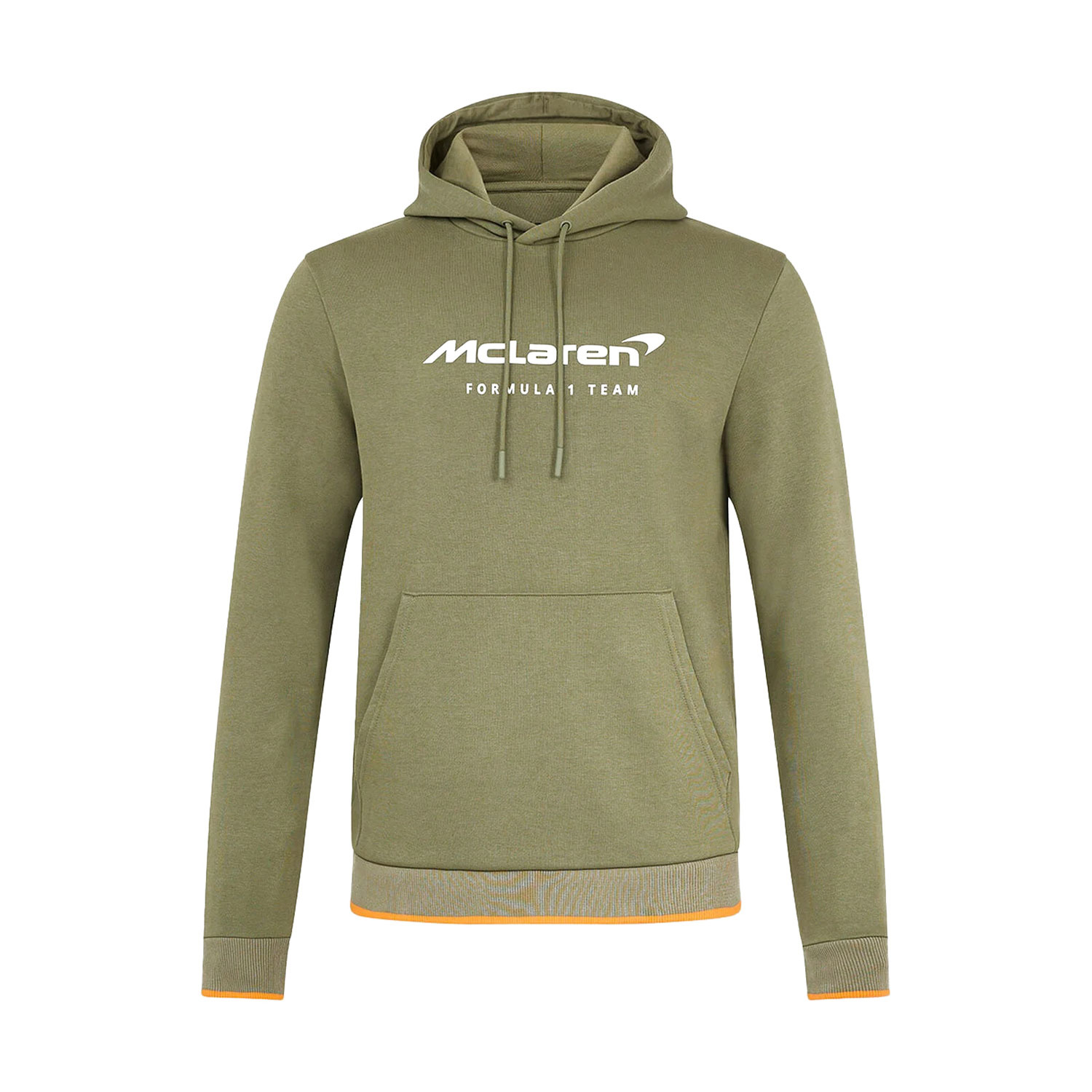 2025 McLaren F1 UK Mens Essentials Hoodie green ((TU10942-100