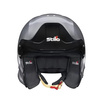 Casco Stilo Venti Trophy Jet Hans plateado (FIA)