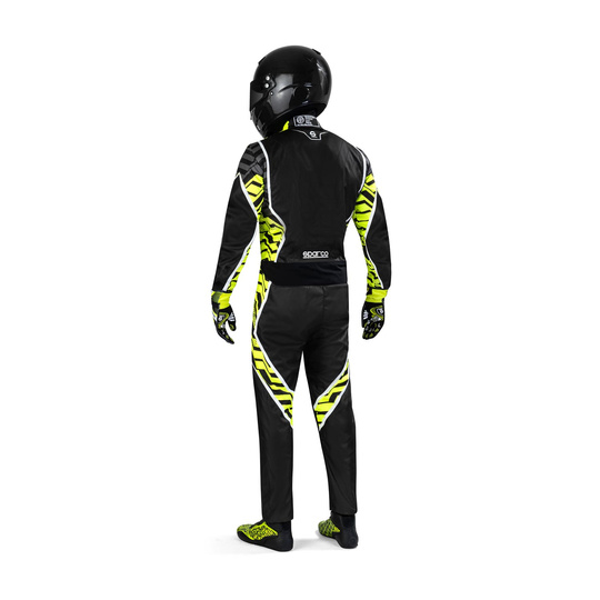 Sparco Italy X-LIGHT K MY22 Karting Suit black-yellow (CIK-FIA)