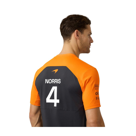 2025 McLaren F1 UK Mens Set Up Norris Team T-Shirt grey