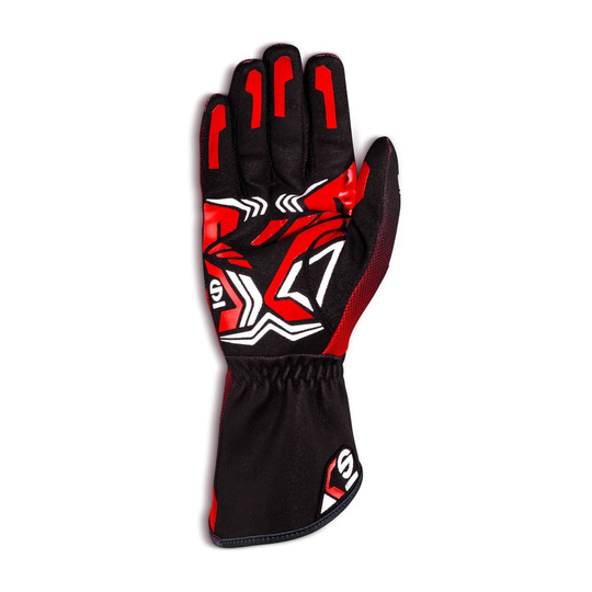 Guantes de carreras Sparco RUSH MY20 rojo