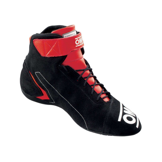 Chaussures OMP First MY21 noires/rouges (FIA)