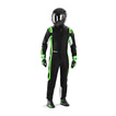 Combinaison karting Sparco Thunder MY22 noire/verte (CIK)