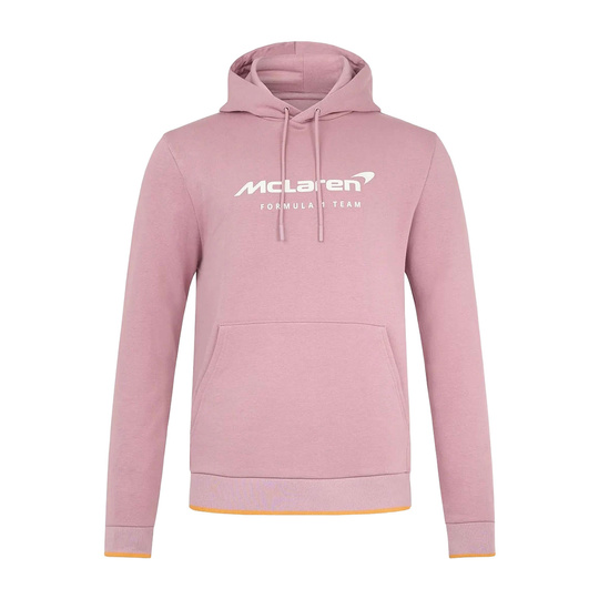 2025 McLaren F1 UK Mens Essentials Hoodie pink