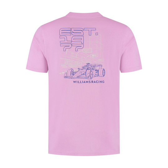 2025 Williams F1 Racing Men's Night T-Shirt