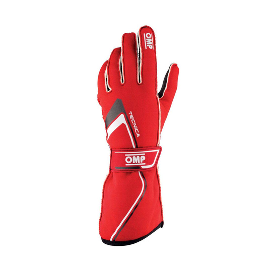 Guantes OMP Tecnica MY21 rojos (FIA)
