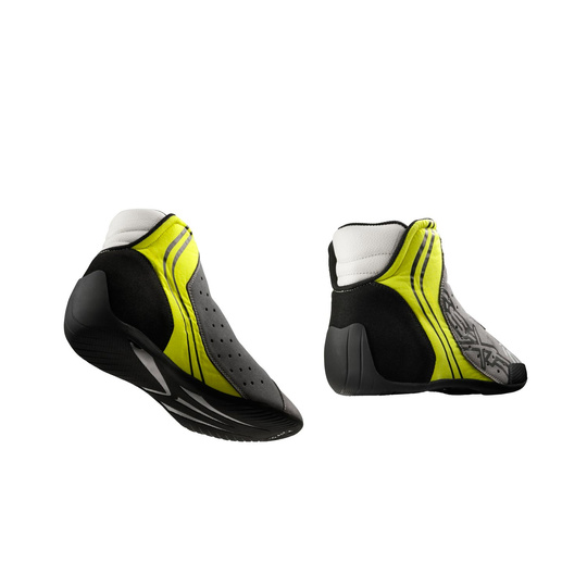 Chaussures OMP KS-X R noires/jaunes (FIA)