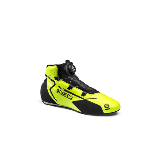 Bottines FIA Sparco Rapid Rotor jaune