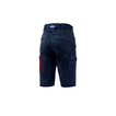 Pantalones cortos Sparco FTW Hawaii azul marino/rojos