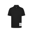 Polo de hombre con logo negro Aston Martin F1 2025