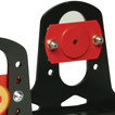 Soporte de asiento OMP lateral con amortiguador