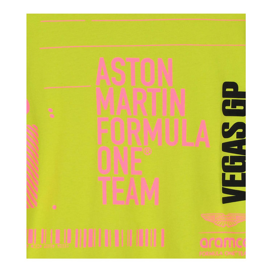 T-Shirt homme Las Vegas Aston Martin F1 2025