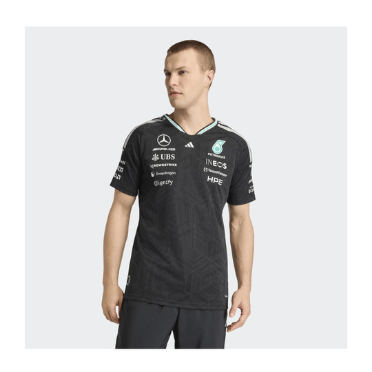 2026 Mercedes AMG F1 Authentic Team T-shirt Black