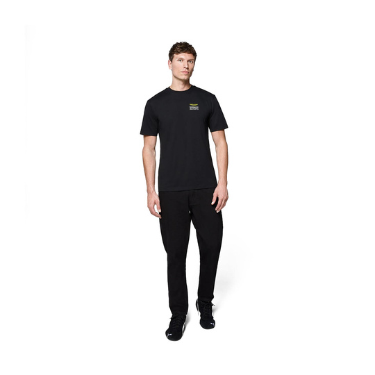 2025 Aston Martin Aramco F1 Men's Wireframe Graphic T-Shirt