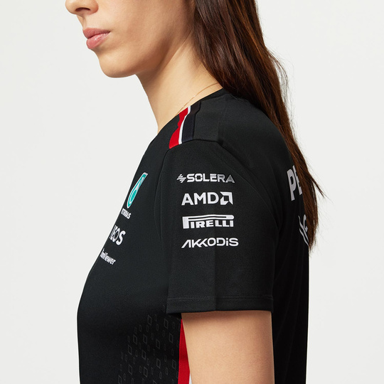  Mercedes AMG Germany F1 Ladies Team T-shirt Black