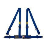 OMP Italy Road 4 - points Safety Belts ECE, DA505 Blue