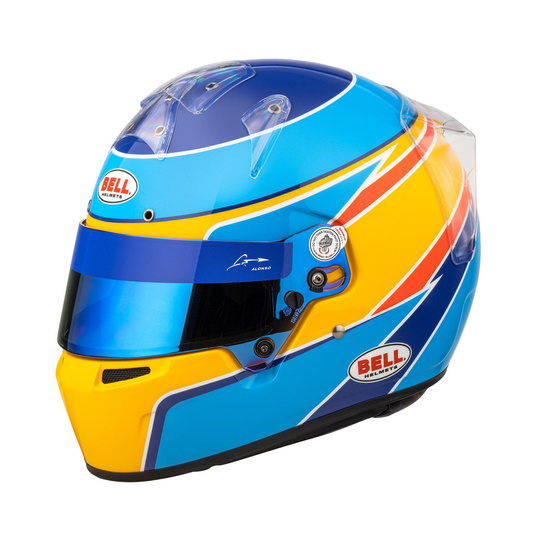 Bell Europe KC7-CMR Fernando Alonso Karting Helmet