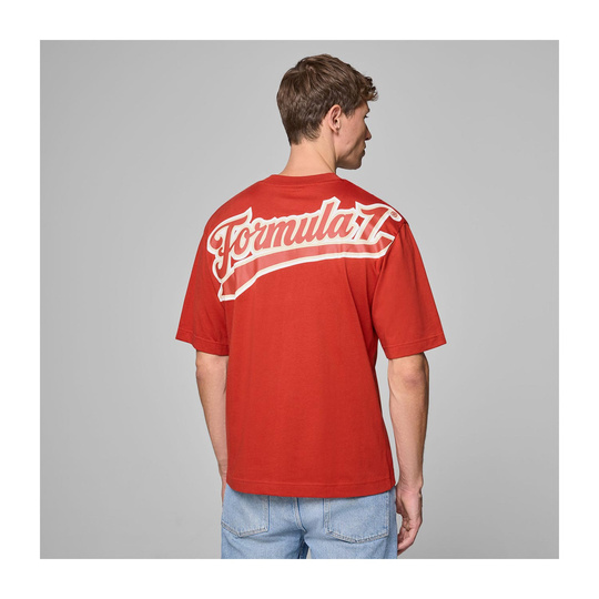 2025 Formula 1 Puma Men's Heritage Logo Red T-shirt