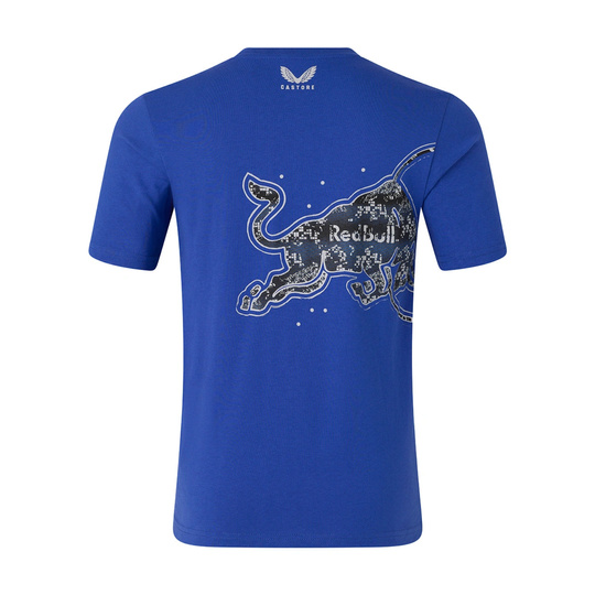 2026 Red Bull Racing F1 Kids Graphic Bull T-shirt Blue