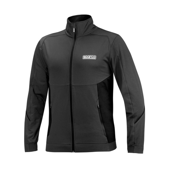  Sparco Italy MY22 Mens Full Zip Sweatshirt grey