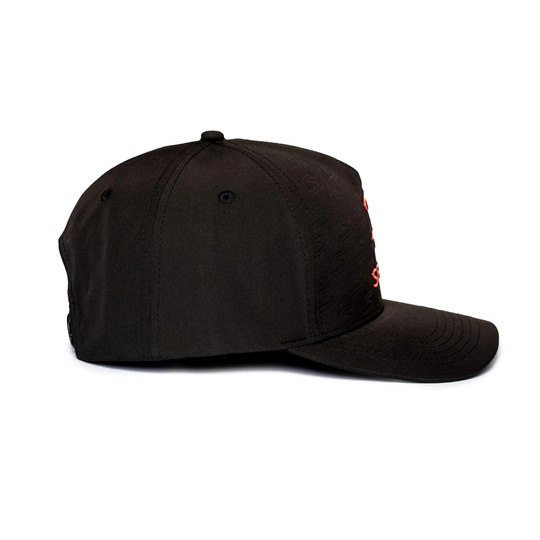 Gorra Ayrton Senna Collection Debossed Logo 2026 negra