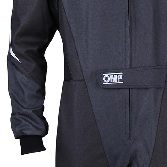 OMP KS-3X Kids Karting Suit Black (FIA)