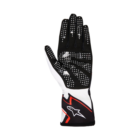 Guantes Alpinestars Tech-1 K Race V2 Graphic 1 blancos
