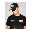 Gorra Rally Poland Stripe negra
