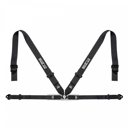 Harnais Sparco Sport H-4 noir (FIA)