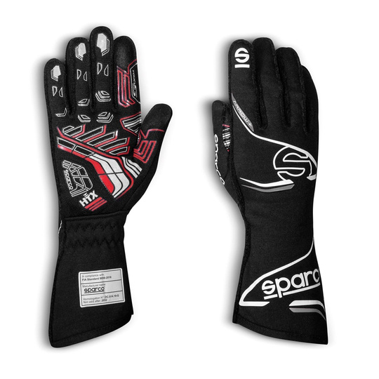 Gants Sparco Arrow+ noirs/blancs (FIA)