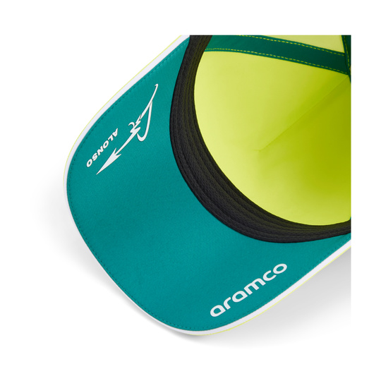Casquette Team Aston Martin F1 Fernando Alonso 2026 verte