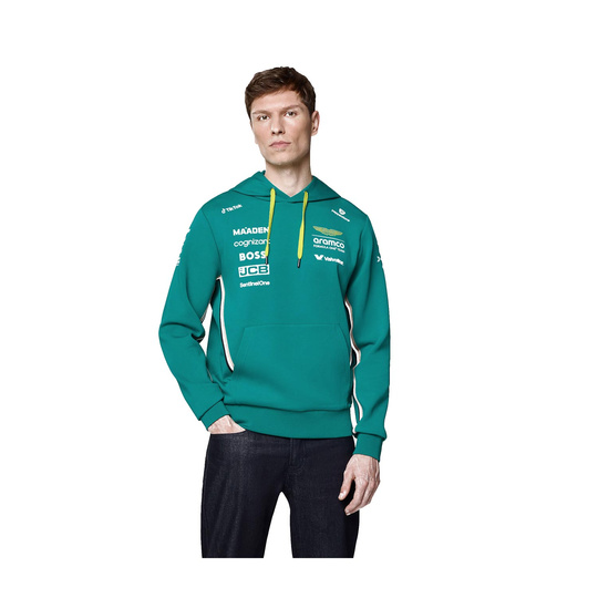 2025 Aston Martin Aramco F1 Mens Team Hoodie