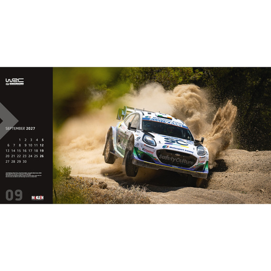 2027 McKlein Rally The Wider View Wall Calendar