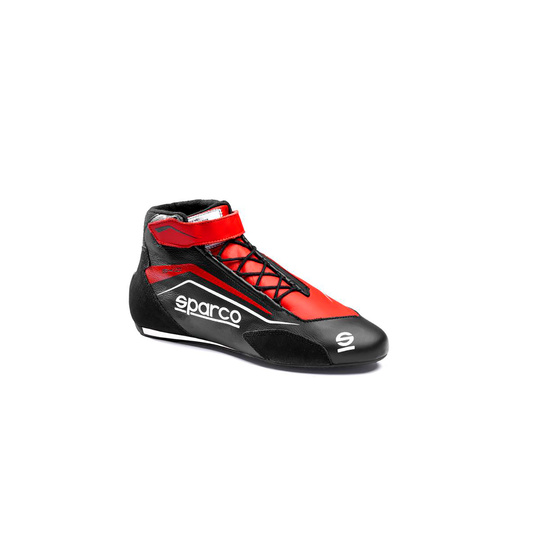Sparco Skid MY25 Racing Shoes Black/Red (FIA)