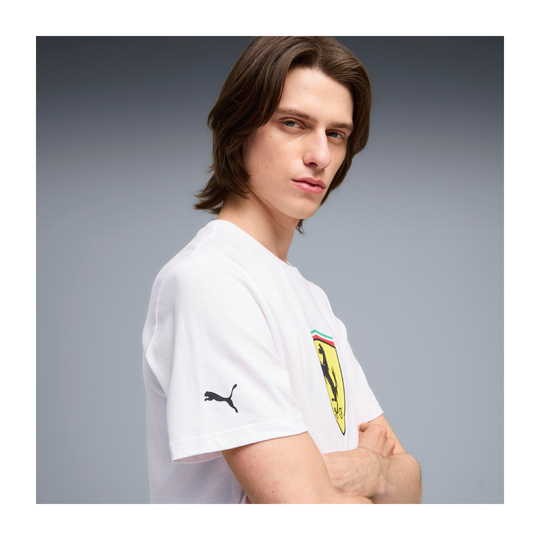 2026 Scuderia Ferrari F1 Large Logo T-shirt White