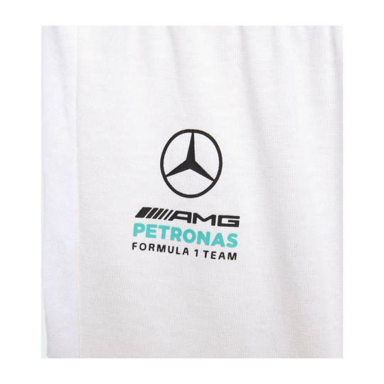 Conjunto bebé Mercedes AMG F1 DNA Shortsleeve 2026 blanco