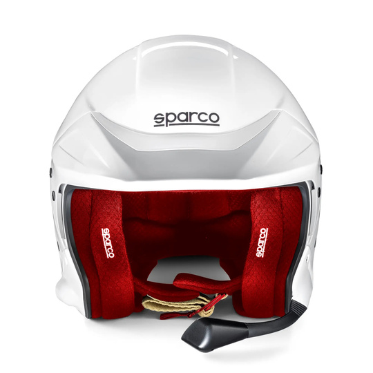 Casco Sparco Flux RJ-i blanco/rojo (FIA)