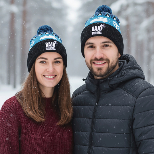 Bonnet Rajd Barbórka à pompon