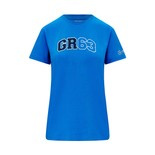  Mercedes AMG Germany F1 Ladies George Russell Logo T-shirt
