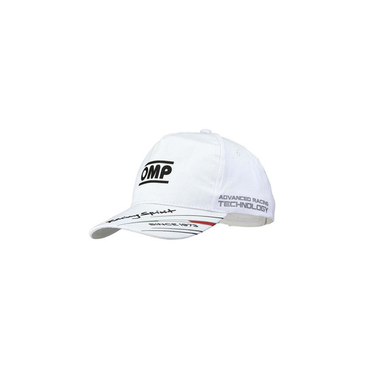 Gorra infantil OMP Racing Spirit blanca
