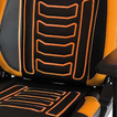 Silla de oficina OMP GS-X negro/naranja