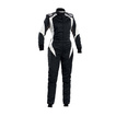 Traje de carreras OMP FIRST ELLE MY20 negro (homologación FIA)