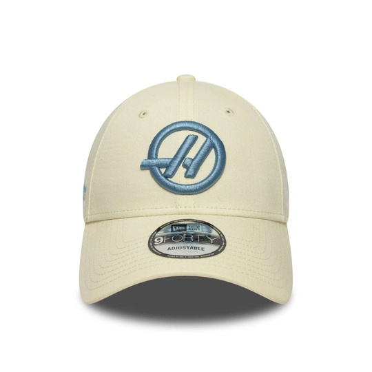 Casquette de baseball Seasonal Haas F1 2025 crème